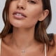 thumbnail image 3 of Collar Kendra Scott con Colgante de Cruz de Cristal en Rodio, 3 of 4