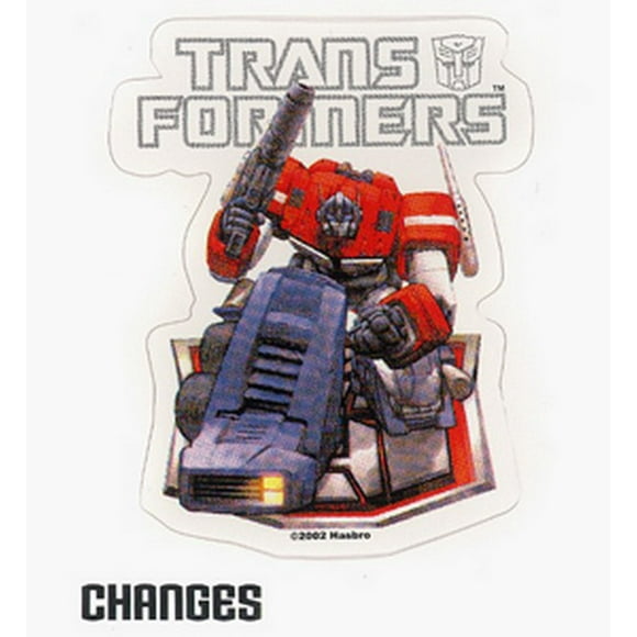 Transformers G1 Optimus Prime Autobot Dreamwave Sticker
