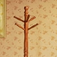 Home Craft Wooden Coat/Hat Rack Stand, Multiple Colors