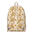 thumbnail image 3 of Sunny Sunflower Flowers Pattern Backpack with Multiple Access Points, Great Bookbag for Busy Students, Reliable Construction, Acknowledgement Gift, 3 of 5