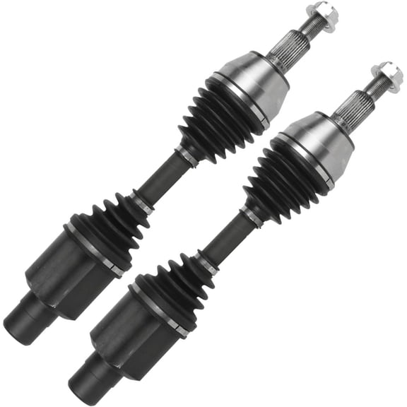 Detroit Axle - Front CV Axles for 2004-2009 Dodge Durango 2007-2009 Chrysler Aspen, 2005 2006 2007 2008 CV Axle Shafts Assembly Replacement