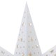 thumbnail image 4 of 2 unidades de farolillos de papel calados de 45 cm con forma de estrella para colgar del techo, decoración para fiestas y festivales (blanco), 4 of 8