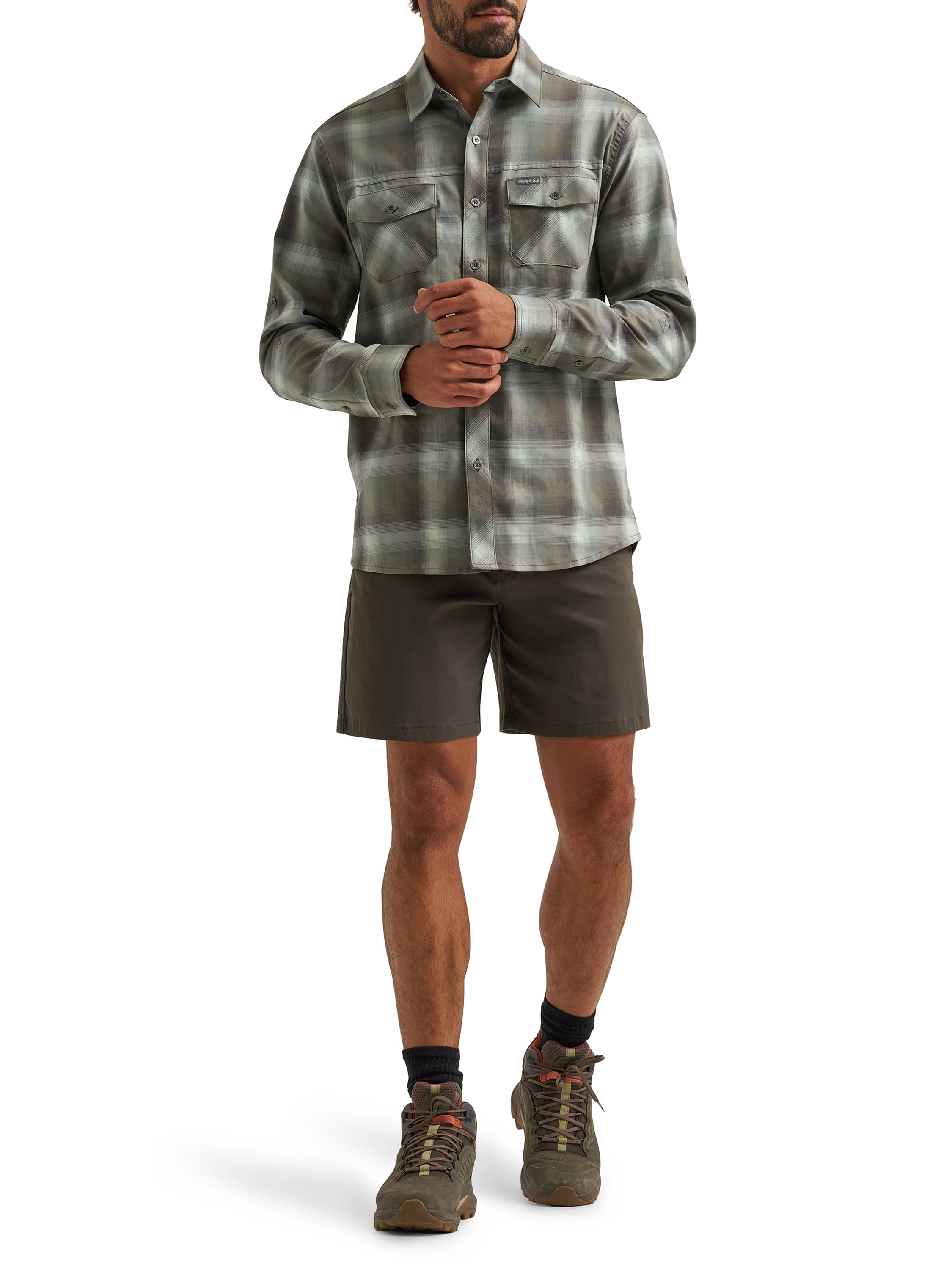 Wrangler Mens Long Sleeve All Season Stretch