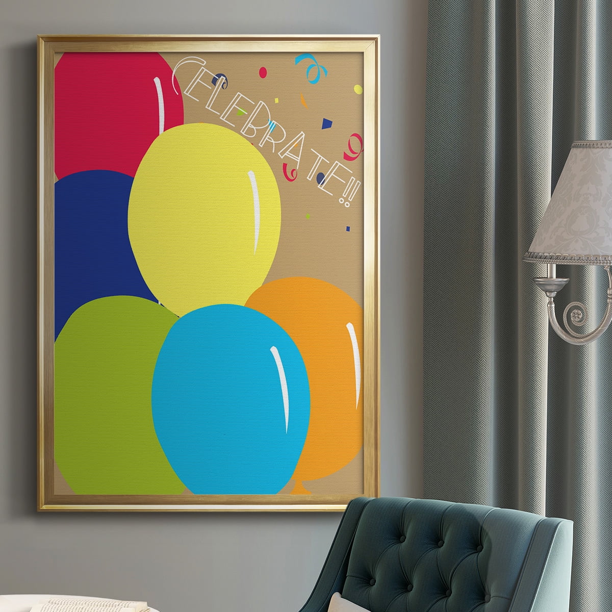 Celebrate Premium Framed Print - Ready to Hang