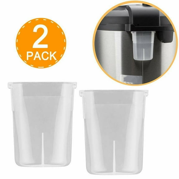 NIBOLOG 2Pcs Condensation Collector Cup Replacement BPA-Free Water Storage Box for Instant Pot ULTRA 5 6 8 Quart Series Home Kitchen Accessory