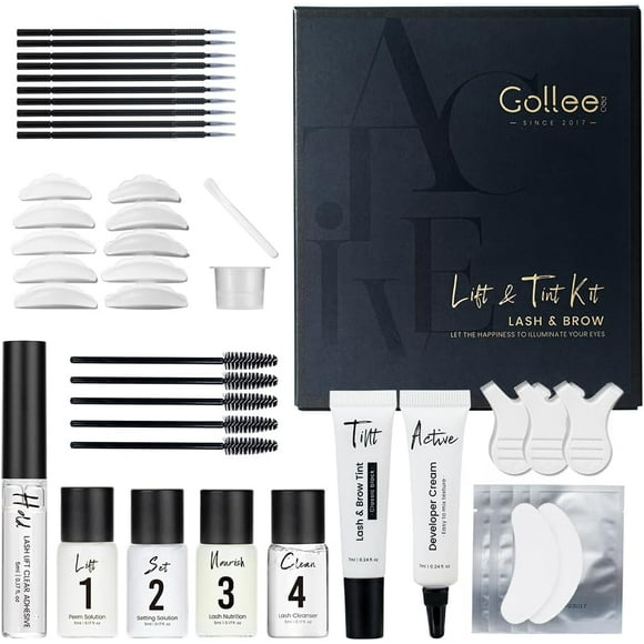 AIR-Lash Lift and color Kit, Lash Lift and Coloring, Eyelash Perm Kit, With Detailed Instruction Eyelash Lift Kit, Easy for Beginner and Professional Lash Perm Kit