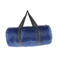 thumbnail image 1 of Bolso de lona de viaje plegable bolso liviano bolso cilíndrico portátil bolso de equipaje portátil para senderismo de piscina deportiva al Azul oscuro, 1 of 8