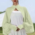thumbnail image 5 of Vmvidoty Women's Cooling Shawl Arm Sleeve Neck Sun Protection Cape Sun-proof Cover Cloak for Women Summer SPF Long Sleeve Green Free Size, 5 of 6