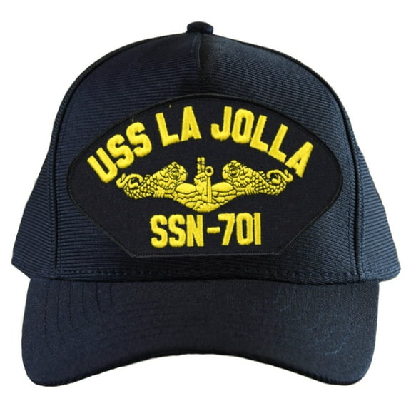 USS La Jolla SSN-701 ( Gold Dolphins ) Submarine Officers Cap