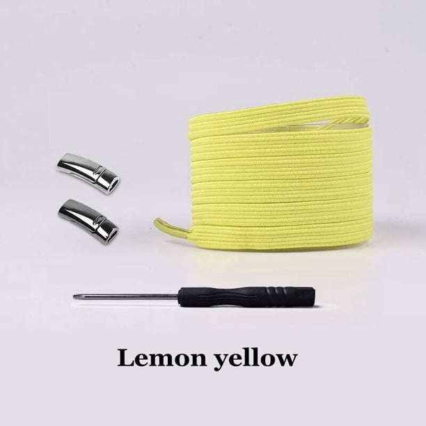 1 par de cordones magnéticos, elásticos, sin atar, cordones para zapatos, zapatillas planas para niños y adultos, cordones rápidos para perezosos, hebilla magnética, Estados Unidos Gao Jinjia LED