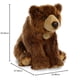 thumbnail image 2 of Oso de Peluche Aurora Miyoni Pardo 38.1cm, 2 of 5