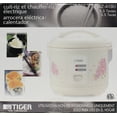Tiger Kitchen Appliances Electric 5 Cup Rice Cooker & Steamer