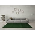 thumbnail image 3 of Ahgly Company Indoor Rectangle Abstract Emerald Green Modern Area Rugs, 7' x 10', 3 of 4
