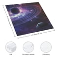thumbnail image 3 of FANNA Black Hole Planet Space Cloth Napkins for Hotel Home Banquet Atmosphere Embellishment Polyester Home Decor Gift 2 PCS, 3 of 7