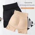 thumbnail image 3 of Pantalones de nalgas falsas de gran tamaño, ropa interior esencial para el vientre, pantalones de pierna plana para mujer, nalgas completas en 3D, cadera delgada sin costuras, 3 of 6
