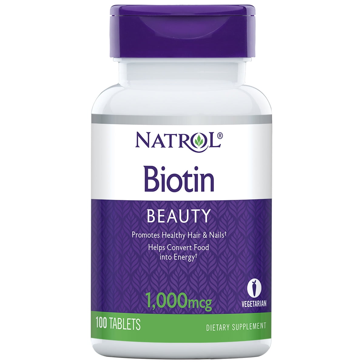 Natrol Biotin - 1000 mcg - 100 Tablets