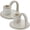 VANILLA, variant on Aria Home Elise 4" Robin's Egg Ceramic Taper Candle Holders Set of 2 Decor, Light Blue