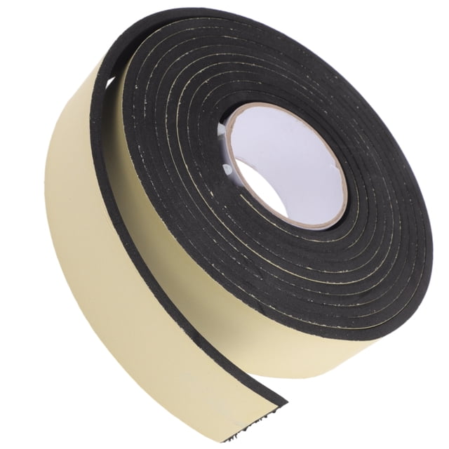 Cinta de reparación de lona Weatherstrip Cinta de reparación de lona para automóvil Espuma EVA 1.97"x0.24"x16.40ft Amarillo