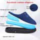 thumbnail image 3 of Zapatillas Lander de espuma viscoelástica para mujer y hombre, color azul marino, tallas 43-44, 3 of 6