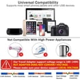 thumbnail image 5 of Travel adapter, universal plug adapter, global travel, 5 of 5
