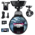 thumbnail image 1 of PHILIPS DashCam para Auto 4K Front and Rear 1080P, WiF Camara para Carro 3'', Camara Automovil con Súper Visión Nocturna with Free 32GB Card, Loop Recording, Parking Mode, Smart App Control, 1 of 5