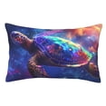 thumbnail image 1 of Balery Starry Sky Turtle Funda de Cojín Estampada, Regalos para Mujeres, Regalos de Amor para Ella, Regalos para Novia o Esposa, Funda de Almohada-16"x24", 1 of 6