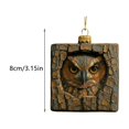thumbnail image 2 of Acrylic 2D Christmas Tree Ornaments - Festive For Holiday Decor, 2 of 2