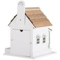 thumbnail image 5 of Vandue Modern Wooden Wild Bird Nesting Box with Pre Installed Mounting Post, 5 of 7