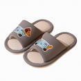 thumbnail image 4 of HCNTES Boys Girls Spring Summer Slides Soft Comfortable Slippers Non-Slip Water Shoes for Beach Pool Shower Dailywear(L01-Grey,1), 4 of 4
