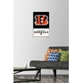 thumbnail image 3 of NFL Cincinnati Bengals - Logo 21 Wall Poster with Magnetic Frame, 22.375" x 34", 3 of 4