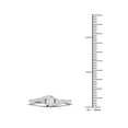 thumbnail image 4 of Imperial 1/2Ct TDW Diamond 14k White Gold Bypass Engagement Ring (H-I, I2), 4 of 4