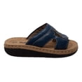 thumbnail image 2 of Hypard Shaboom Children's Band Slide Sandal Navy in Size 3 M, 2 of 4