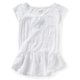 thumbnail image 1 of Aeropostale Blusa de punto campesina de color sólido para mujer, blanco, extragrande Aeropostale Tejer, 1 of 2