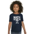 thumbnail image 4 of Math Is Easy As Funny Teacher Nerdy Crewneck T Shirts Boy Girl Teen Brisco Brands L, 4 of 6