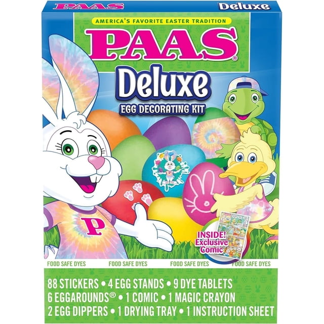 Kit De Decoración De Huevos De Pascua De Lujo Paas: La Tradición De Pascua Favorita De Estados Unidos