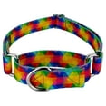 thumbnail image 1 of Country Brook Petz - Kaleidoscope Martingale Dog Collar - Groovy Collection Featuring Far Out Designs (1 Inch, Medium), 1 of 4