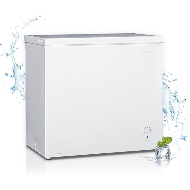 Smad 7.0 Cu Ft Chest Freezer Water Drain Garage Kitchen Upright Deep Freezer