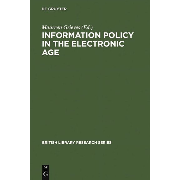 British Library Research Information Policy in the Electronic Age, (Hardcover)