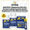 thumbnail image 4 of Natural Stacks MagTech, Magnesium Drink Mix, Lemonade, 20 Stick Packs, 0.11 oz (3.23 g) Each, 4 of 9
