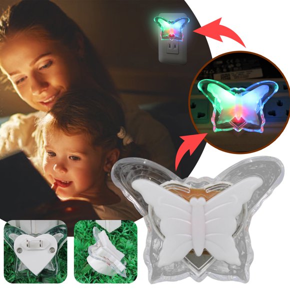 LED Light For Bedroom Wall, Colorful LED Light For Room Home Decorations Gothic Animals Room Stuff Night Lights Plug into Wall Motion Ceiling Night Light Decorative Lights for Bedroom Bedroom Stuff