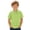 AP16_Green, variant on Lumtrix Boys Solid Uniform Short-Sleeve Polo Shirt | Breathable Short Sleeve Tops Collared Button Down Tees Light pink 130