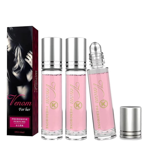 Perfume Lunex Phero para mujer, 3 unidades, rollo, de larga duración