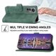 thumbnail image 4 of Funda romántica para Xiaomi 12, 12x y 12s con cordón, orificio para altavoz, ranuras para tarjetas, función billetera, función atril y protección contra caídas., 4 of 5