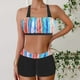thumbnail image 1 of Traje de baño para mujer, traje de baño de verano para mujer, talla grande, estampado, bikini dividido, trajes de baño para mujer, conjuntos de bikini para mujer, trajes de baño bikini para mujer, 1 of 6