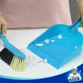thumbnail image 6 of MR. Siga Dustpan and Brush Set, Pack of 2, Blue & Grey, 6 of 6