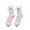 Purple, variant on QUOTAY Women's Winter Warm Fuzzy Socks Slipper Socks Soft Fuzzy Sleeping Socks with Pom Poms Thick Floor Socks A,A