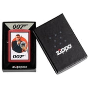 Zippo James Bond 007 Vintage Design Red Matte Pocket Lighter