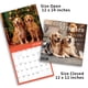 thumbnail image 5 of Calendario de Pared 2026, Calendario de Pared Golden Retriever, Abierto de 12" x 24", Organizador de Calendario Familiar con Imágenes Golden Retriever, para Amantes de los Perros, 5 of 6