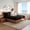 Black, variant on Soft And Comfortable Waterproof Quilted Mattress Protector, Ultra-Soft Fitted Mattress Pad with Deep Pockets, Breathable Cover for Bedroom & Dorm,Colorful