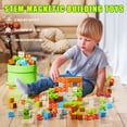thumbnail image 3 of Bloques magnéticos AUGOAK Build Mine Magnet World 120 unidades, 3 of 7
